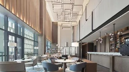 长沙梅溪湖万豪行政公寓酒店会议厅