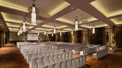 西安临潼悦椿温泉酒店会议场地实景