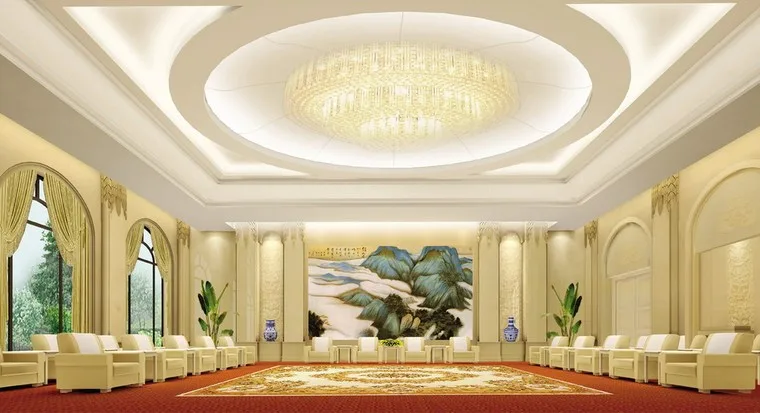 南京东郊国宾馆会议场地实景