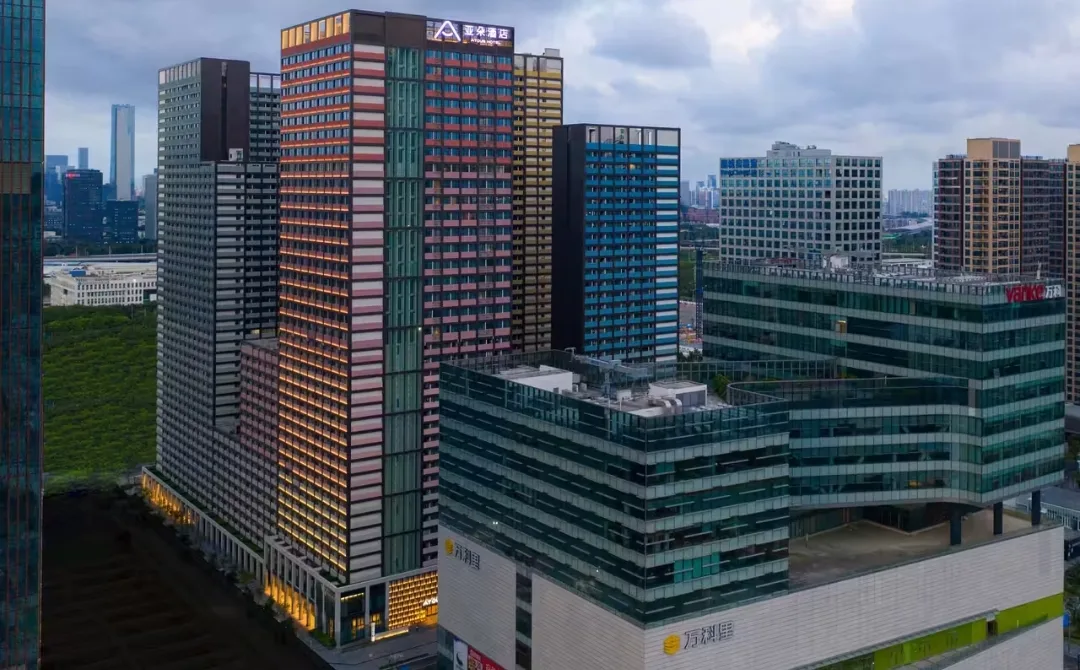 深圳南山万科云城亚朵酒店会议场地实景