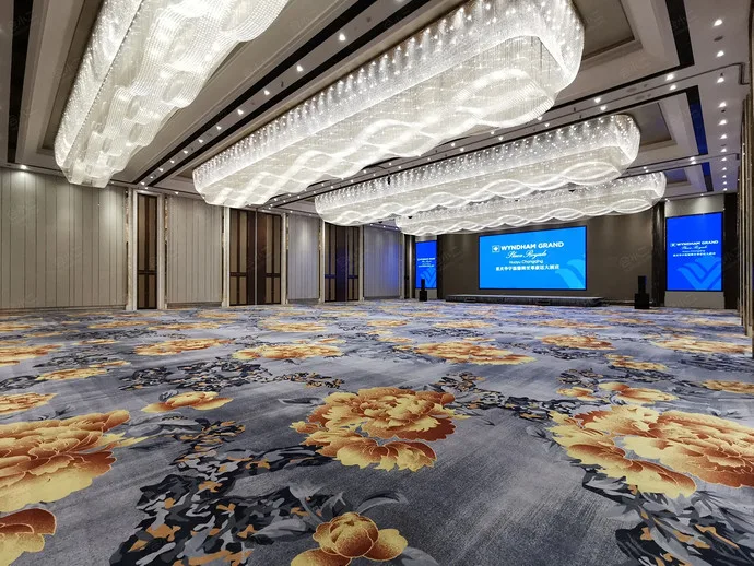 重庆华宇温德姆至尊豪廷大酒店会议场地实景
