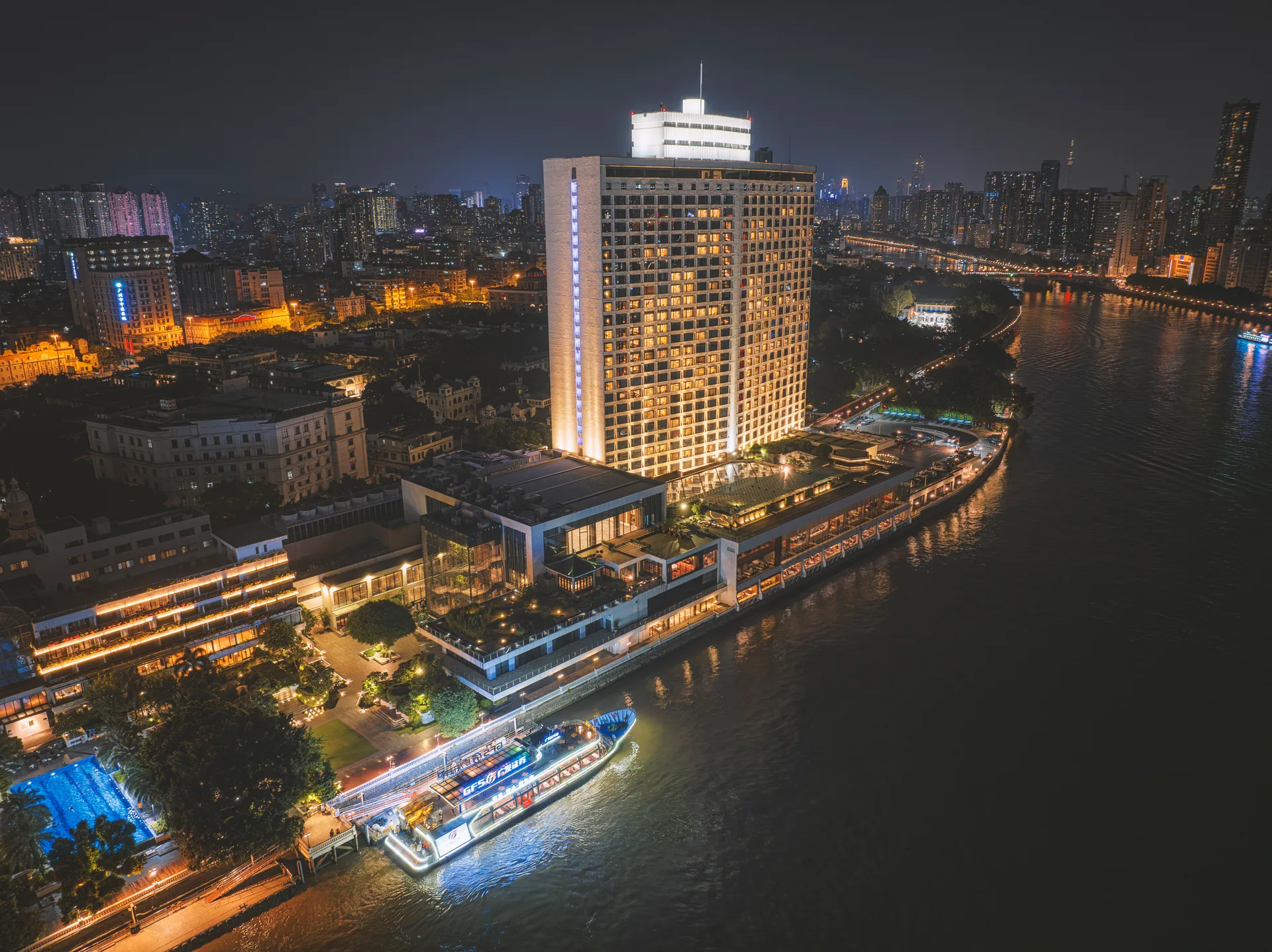 广州白天鹅宾馆会议场地实景