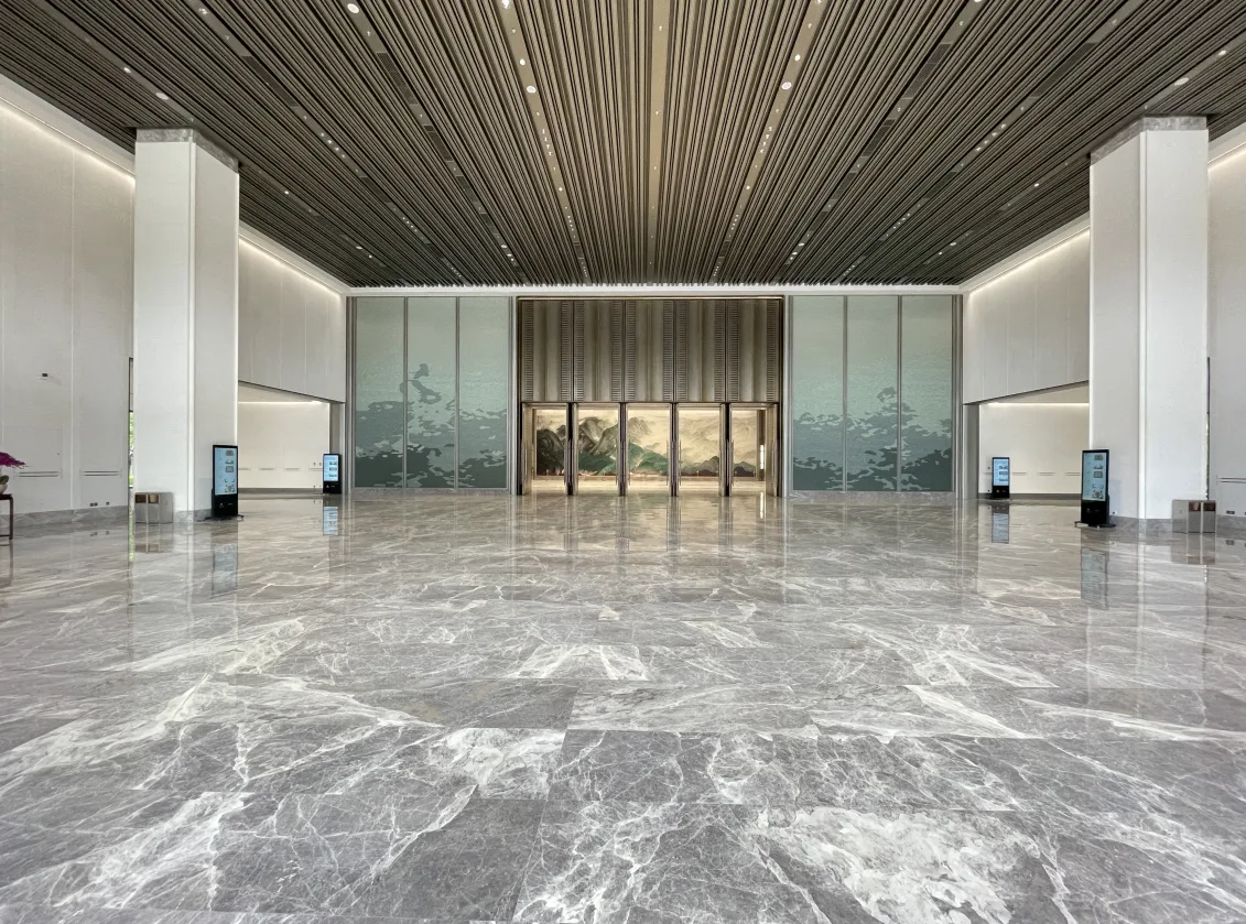 广州白云国际会议中心国际会堂会议场地实景