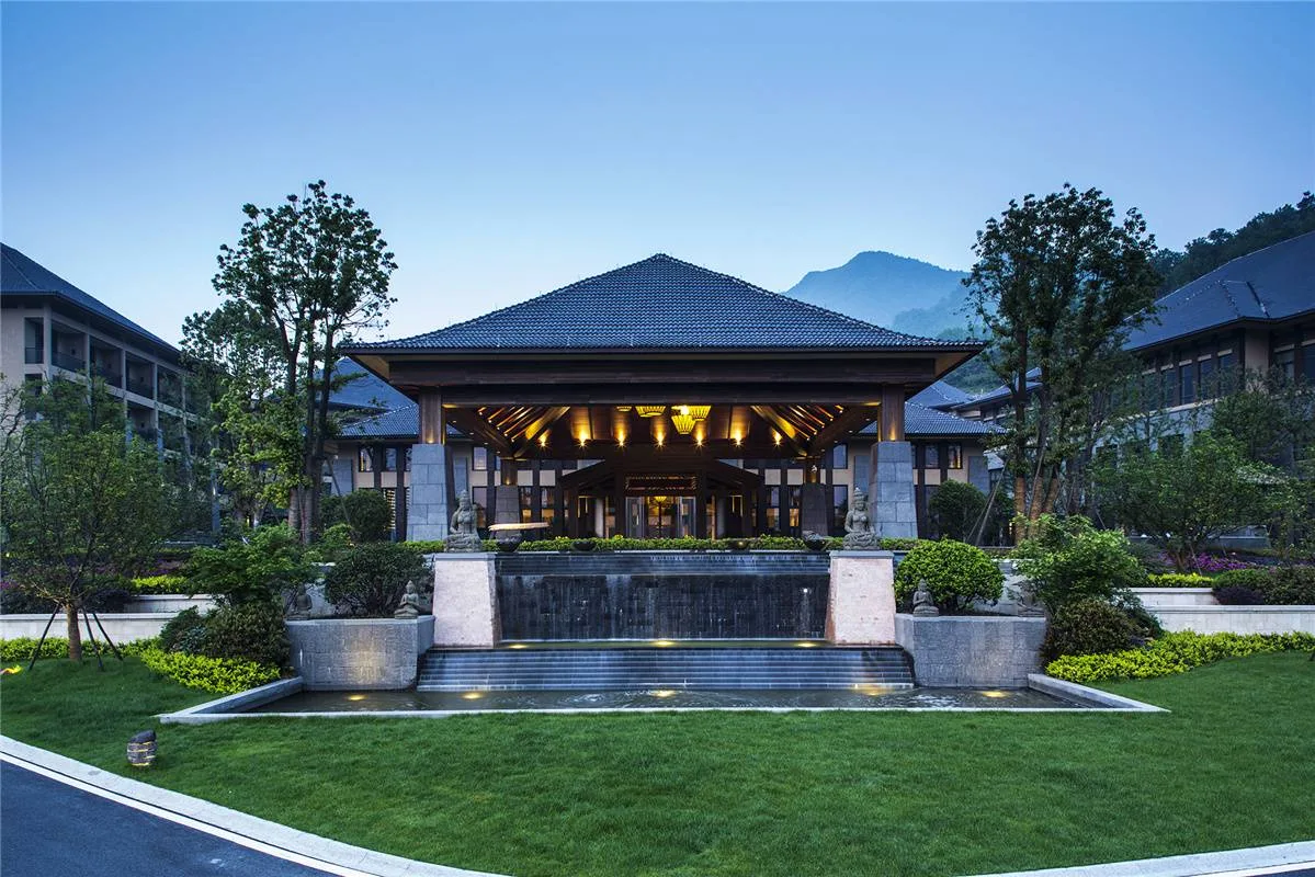 杭州临安湍口众安氡温泉度假酒店会议场地实景