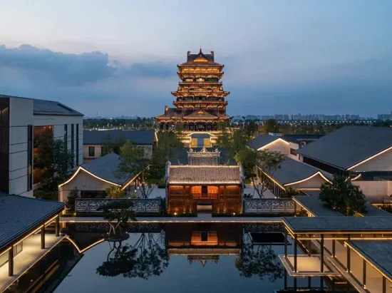 成都龙泉驿东安阁酒店会议场地实景