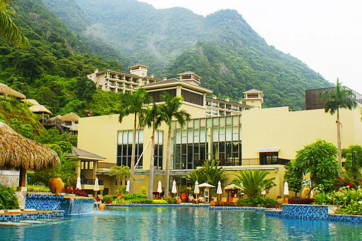 广州增城金叶子温泉度假酒店会议场地实景