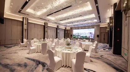 青岛鑫江温德姆酒店会议场地实景