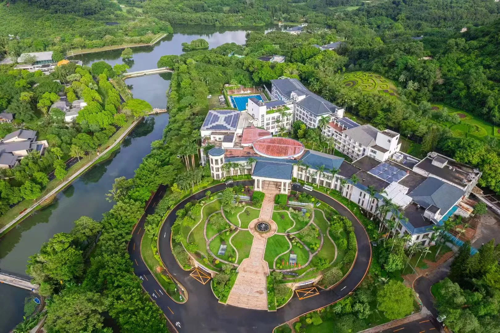 深圳麒麟山庄 度假村会议场地实景