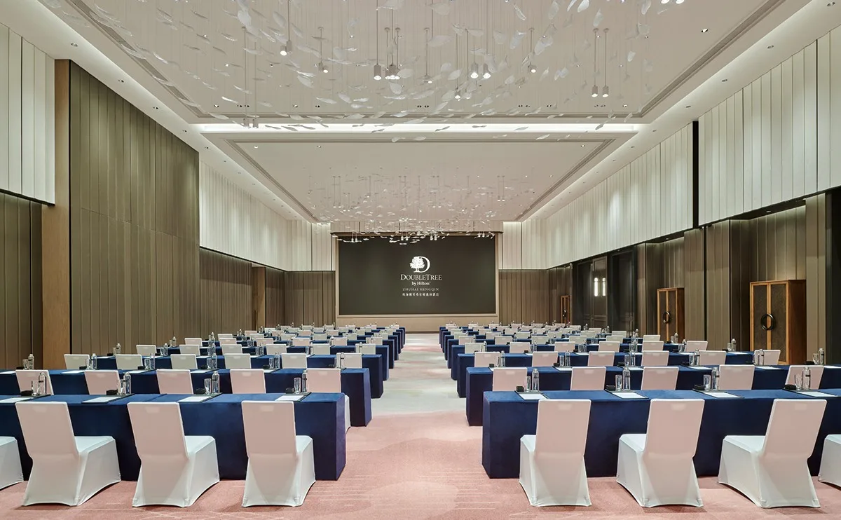 珠海横琴希尔顿逸林酒店会议场地实景