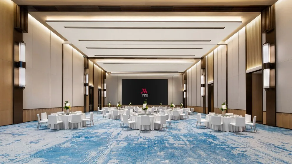 西安高新区万豪酒店会议场地实景