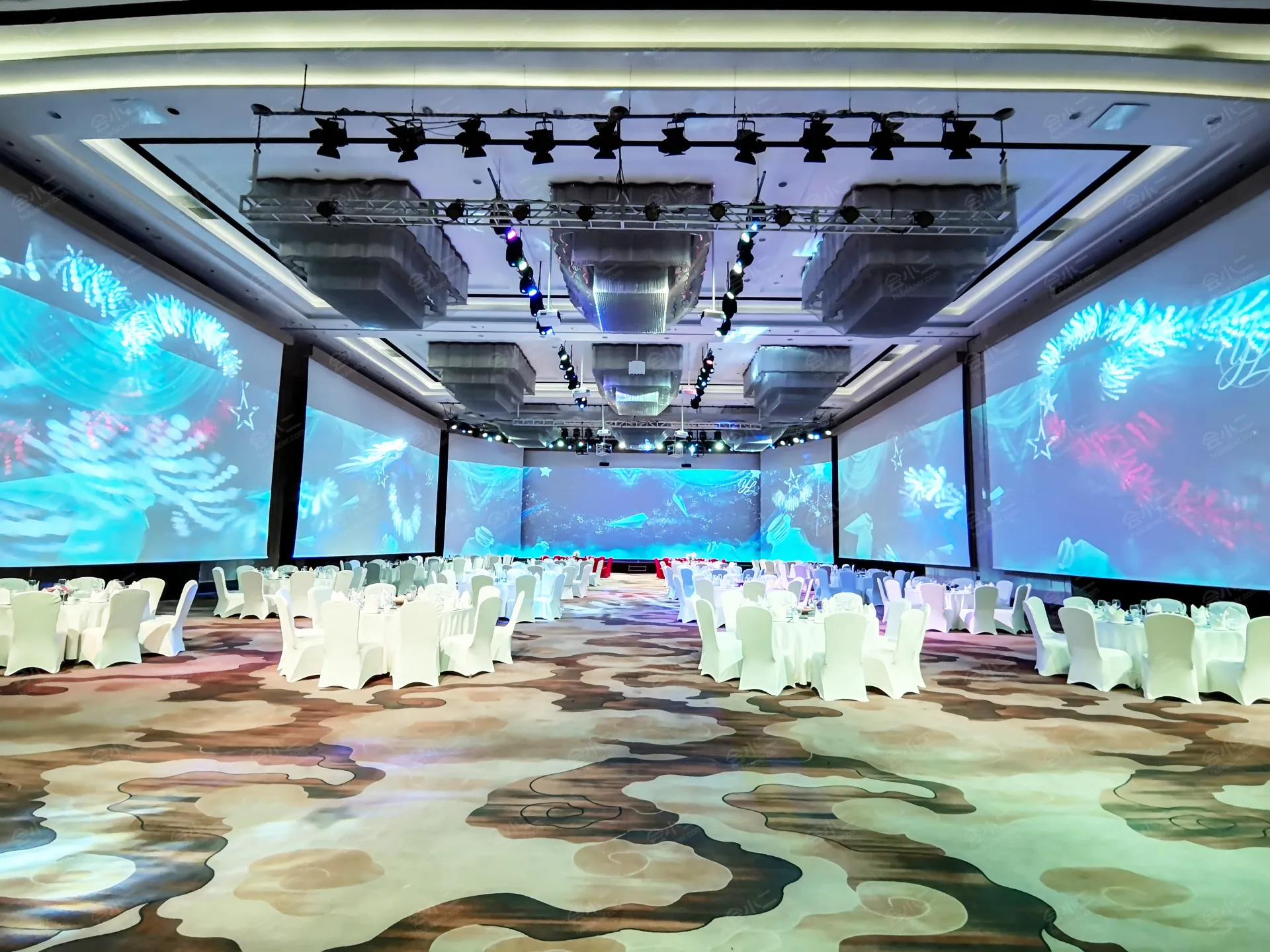 深圳登喜路国际大酒店会议场地实景
