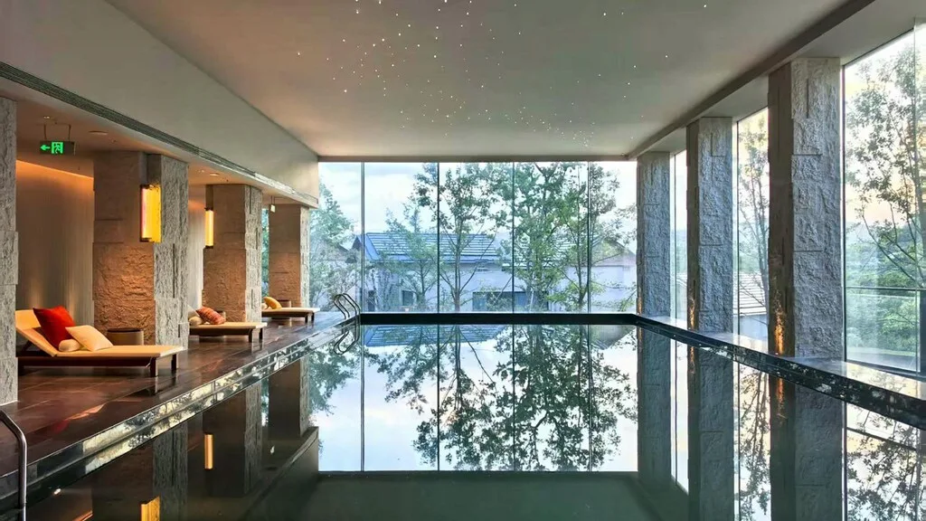 杭州城西汤泉花间堂·见青山会议场地实景