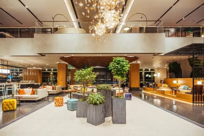 杭州金沙湖和达希尔顿嘉悦里酒店会议场地实景