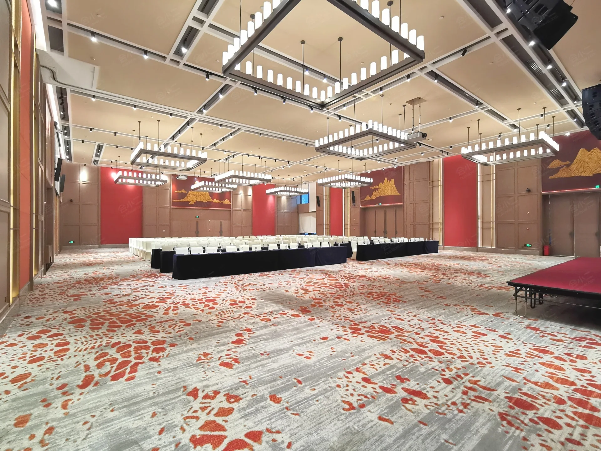 成都龙泉驿东安阁酒店会议场地实景