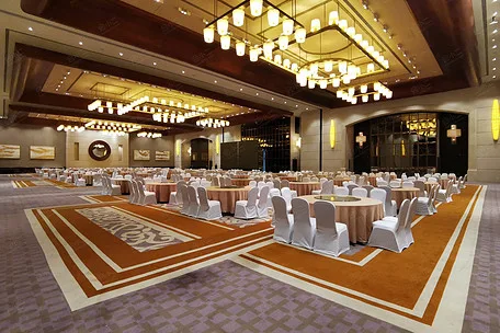 青岛金沙滩希尔顿酒店会议场地实景