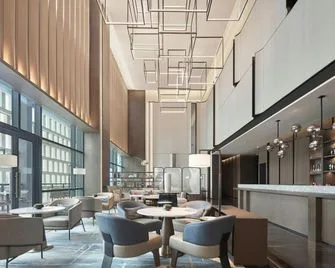 长沙梅溪湖万豪行政公寓酒店会议场地实景