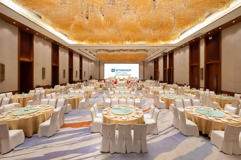 龙门南昆山温德姆温泉酒店会议场地实景