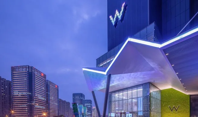 成都W酒店会议场地实景