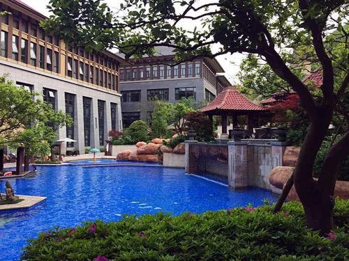 杭州临安湍口众安氡温泉度假酒店会议场地实景