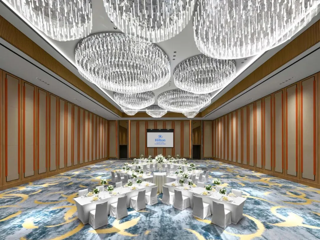 佛山顺德海骏达希尔顿酒店会议场地实景