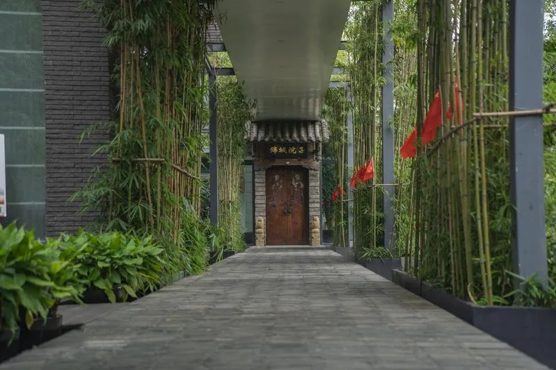 成都禅驿锦城院子会议场地实景