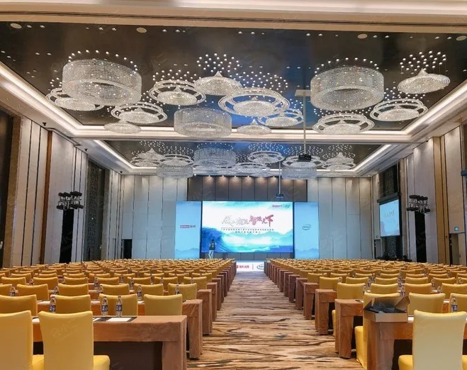 惠州龙门富力希尔顿度假酒店会议场地实景