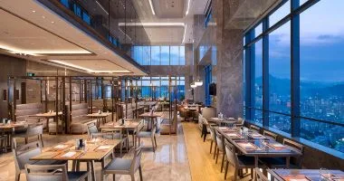 济南绿发希尔顿酒店及公寓会议场地实景