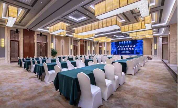 广州美丽豪酒店会议场地实景