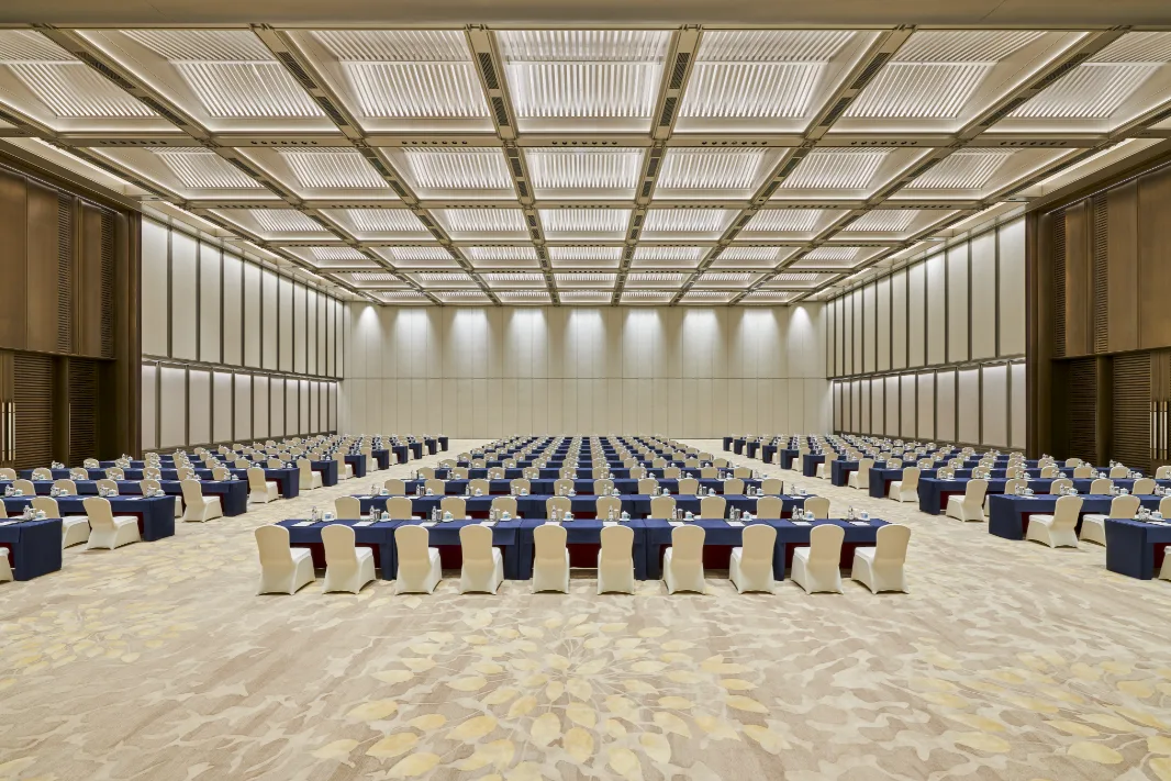 广州白云国际会议中心国际会堂会议场地实景