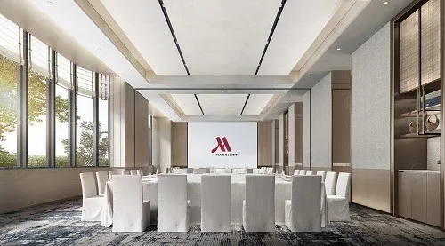 西安高新区万豪酒店会议场地实景