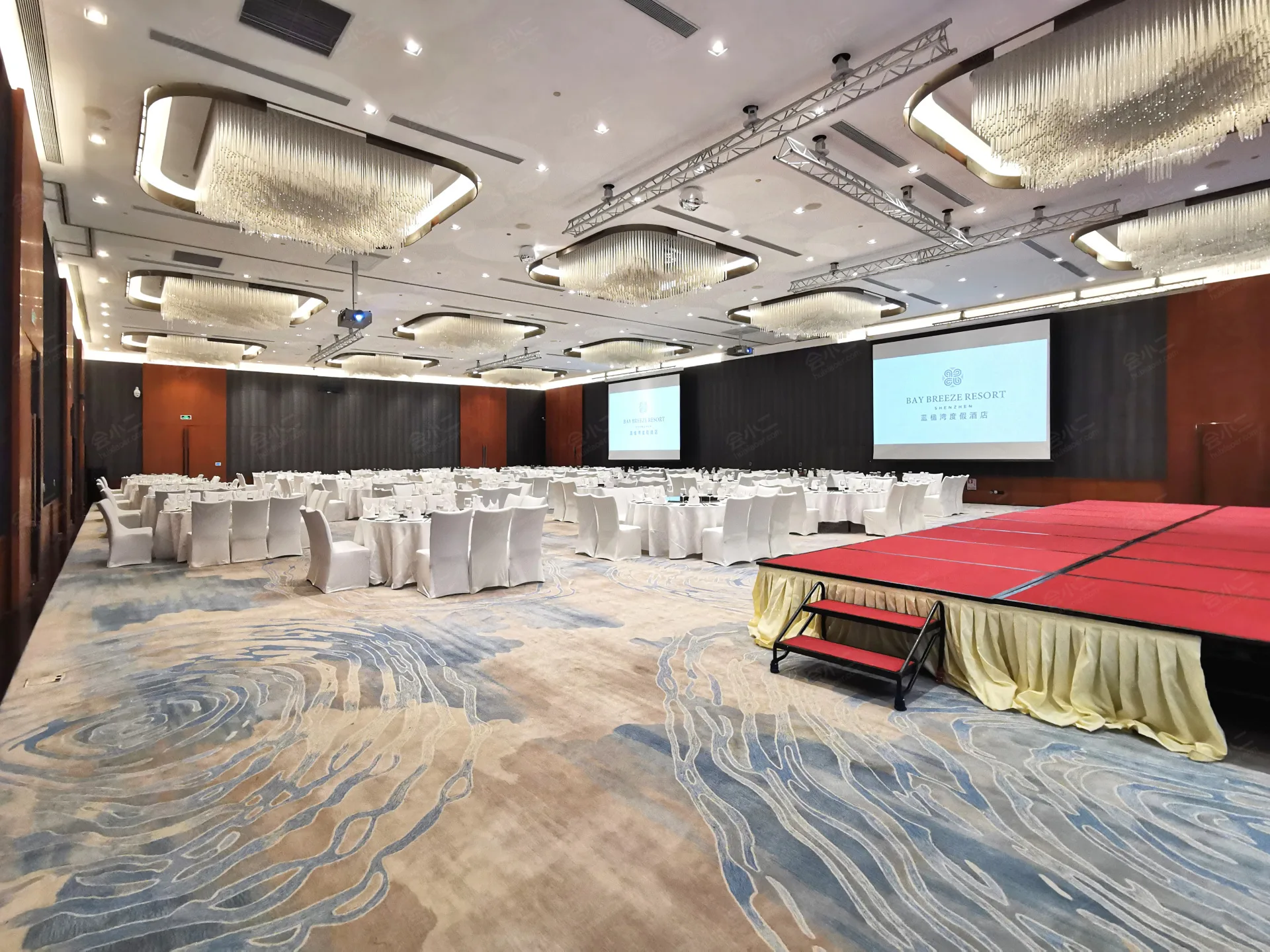 深圳蓝楹湾度假酒店会议场地实景