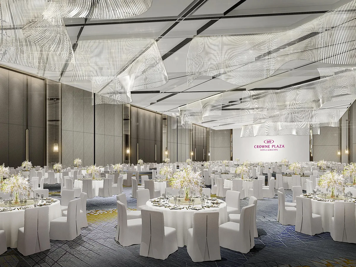 杭州奥克斯中心皇冠假日酒店会议场地实景