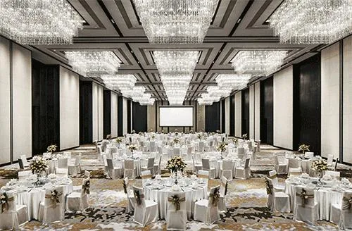 宁波东钱湖华茂希尔顿酒店会议场地实景
