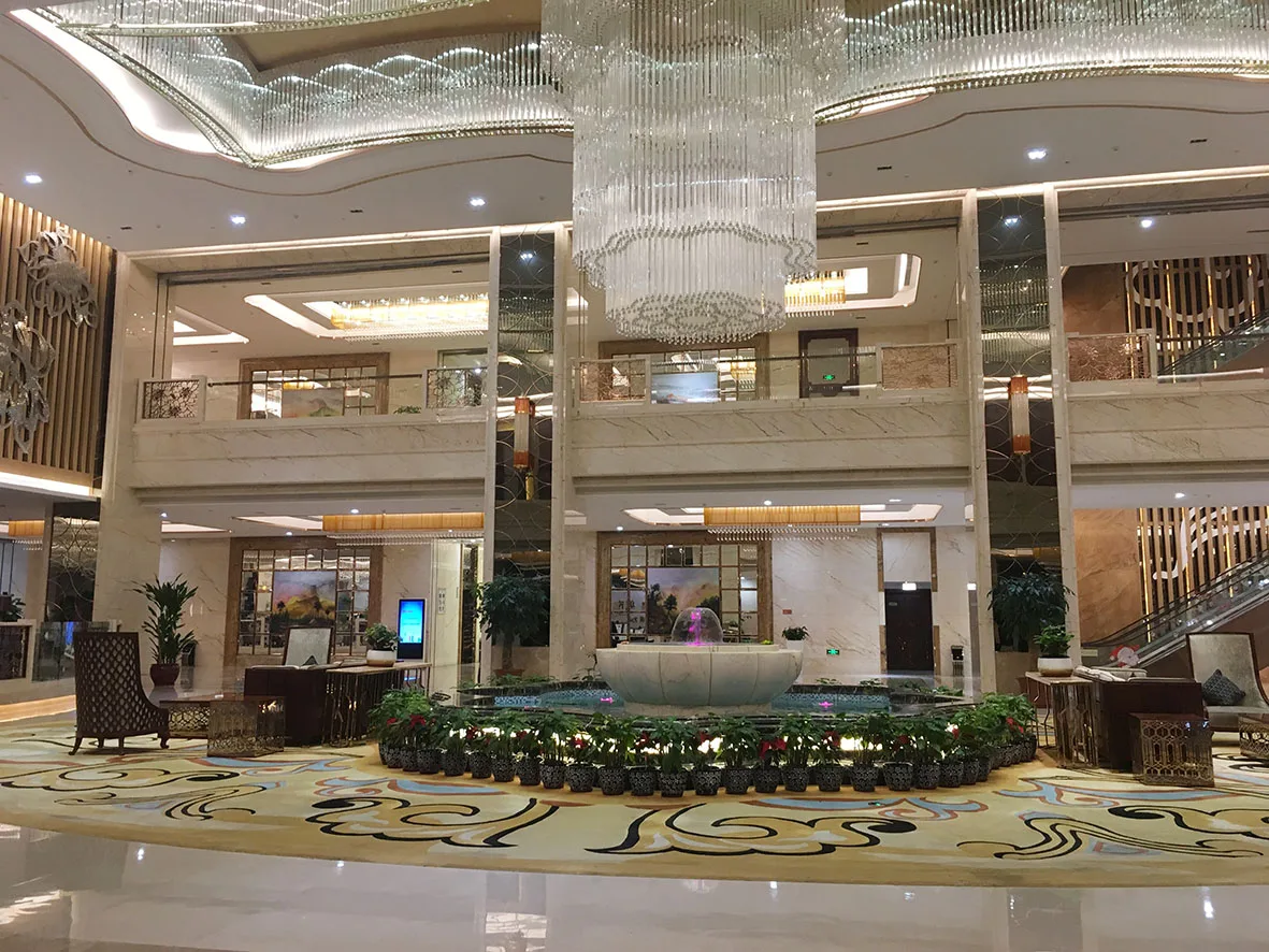 福州永泰冠景温泉大饭店会议场地实景
