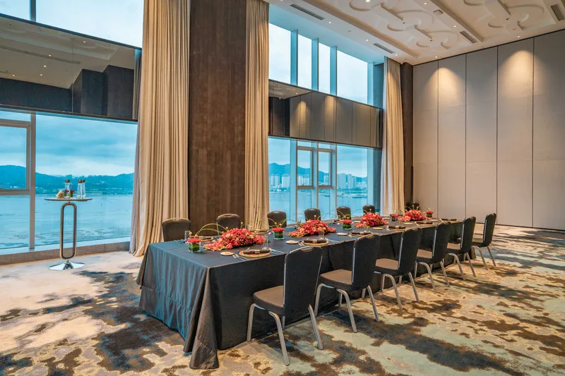 厦门集美海景皇冠假日酒店会议场地实景