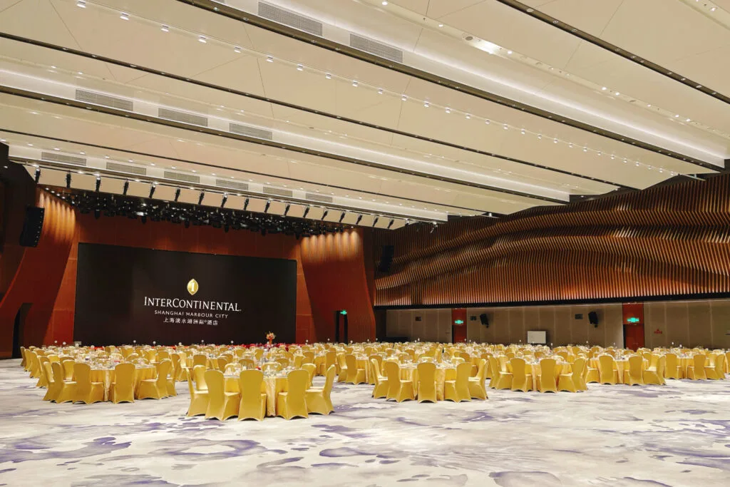 上海滴水湖洲际酒店会议场地实景
