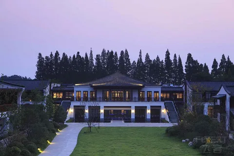 杭州西湖蝶来雅谷泉山庄会议场地实景