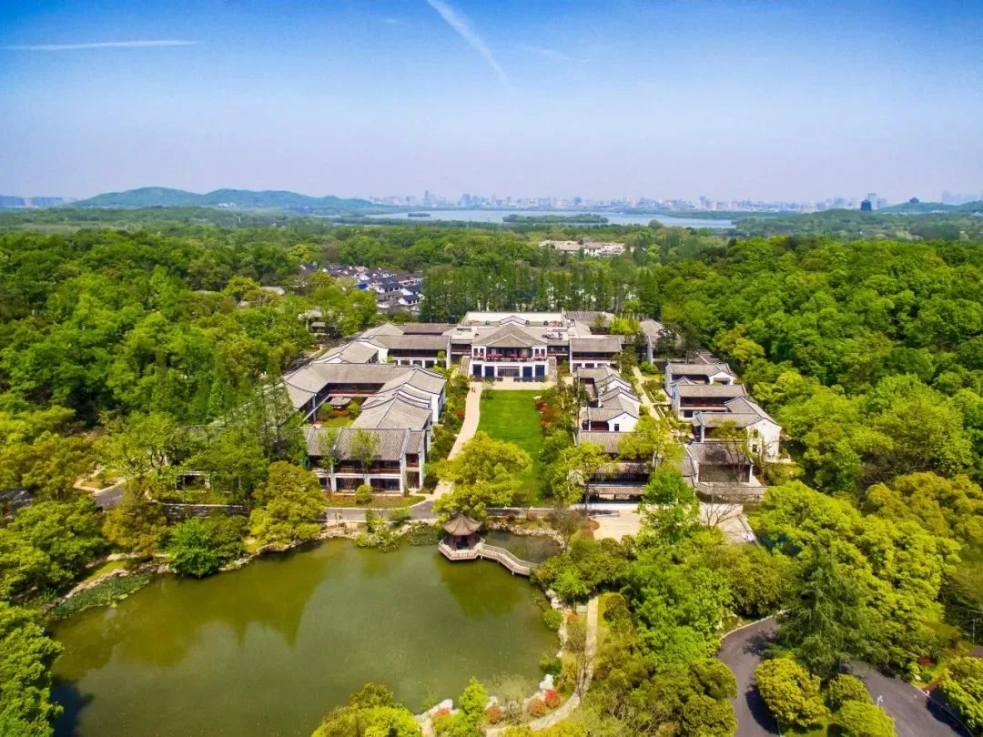 杭州西湖蝶来雅谷泉山庄会议场地实景